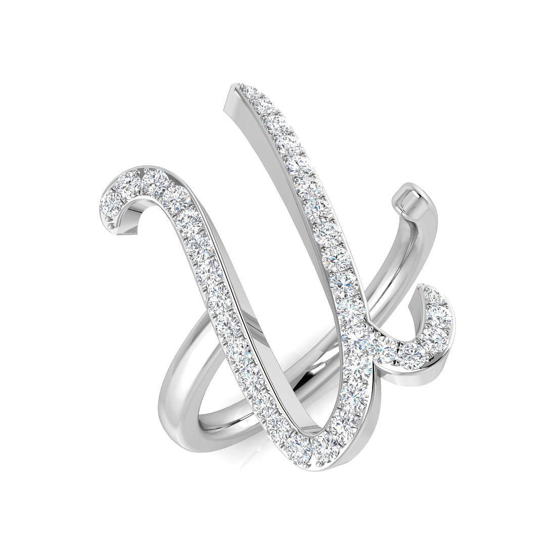 SR3260-U — Ring - 9k White Gold