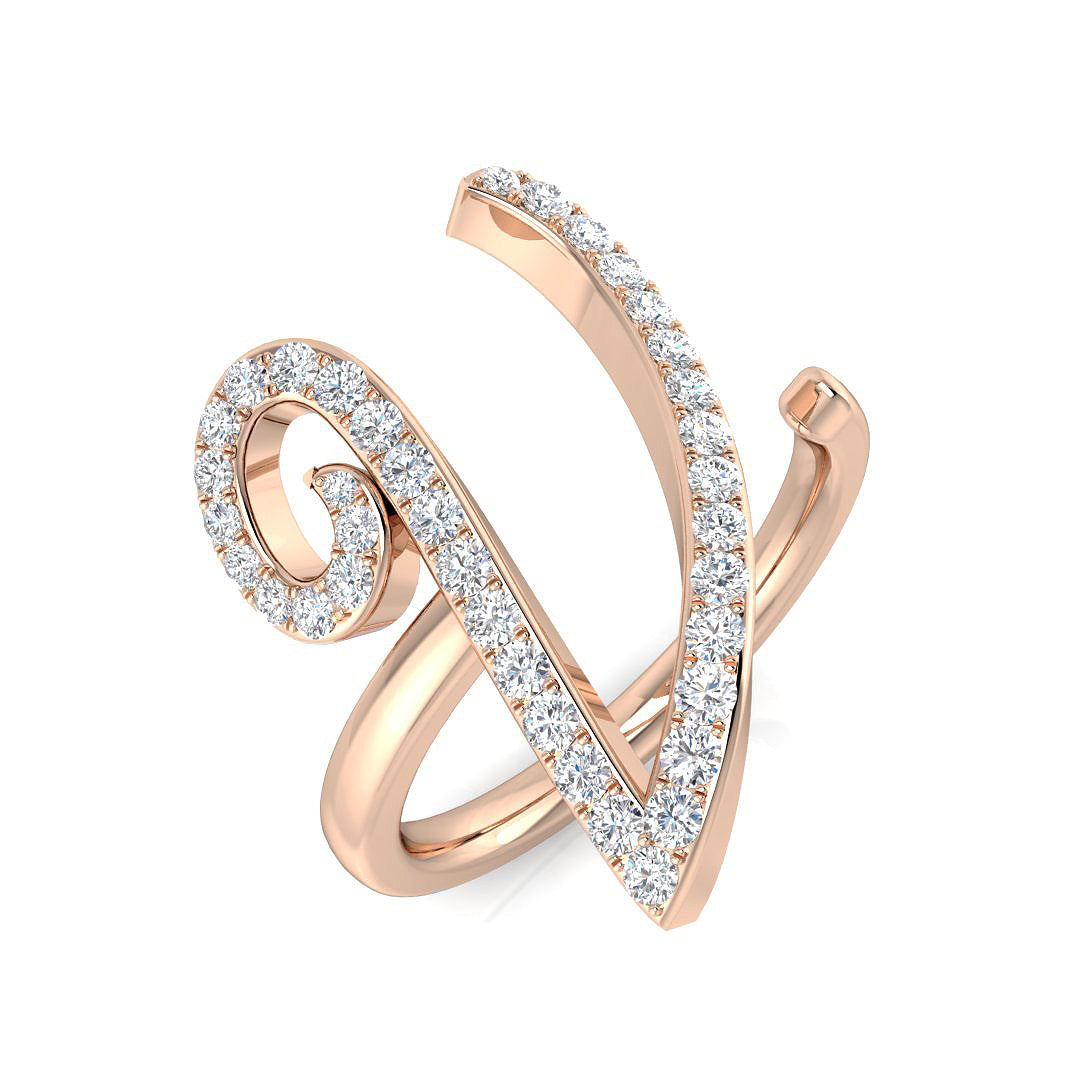 SR3260-V — Ring - 9k Rose Gold