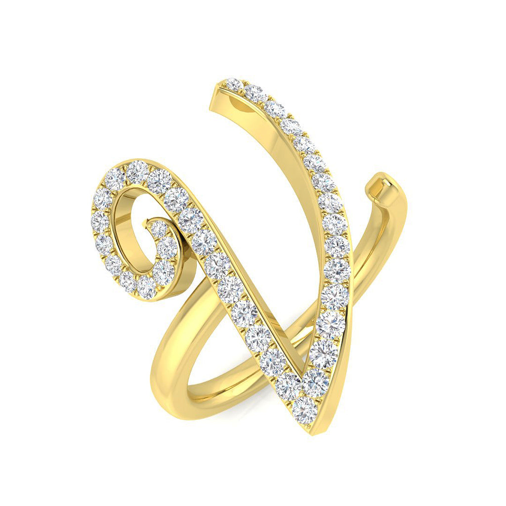 SR3260-V — Ring - 9k Yellow Gold