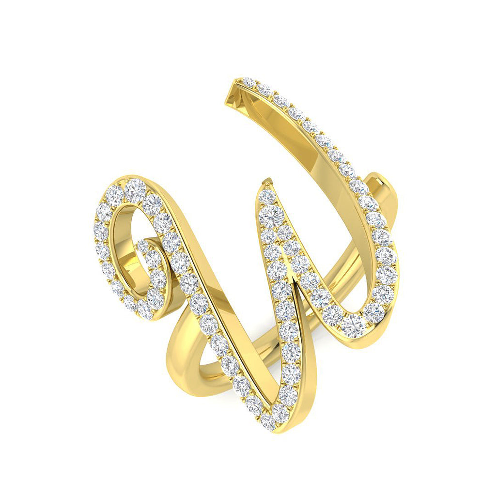 SR3260-W — Ring - 9k Yellow Gold