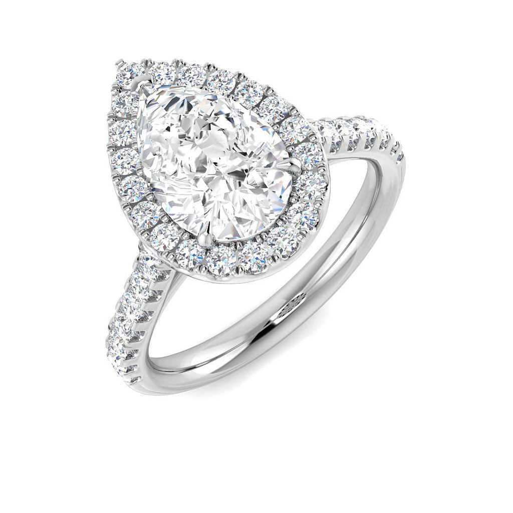 SR326A — Ring - 9k White Gold