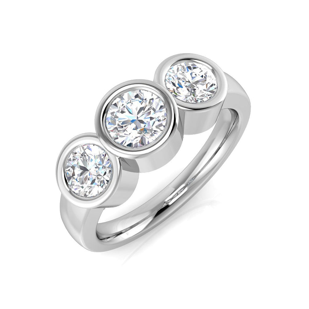 SR3301 — Ring - 9k White Gold
