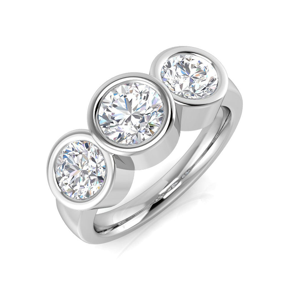 SR3302 — Ring - 9k White Gold