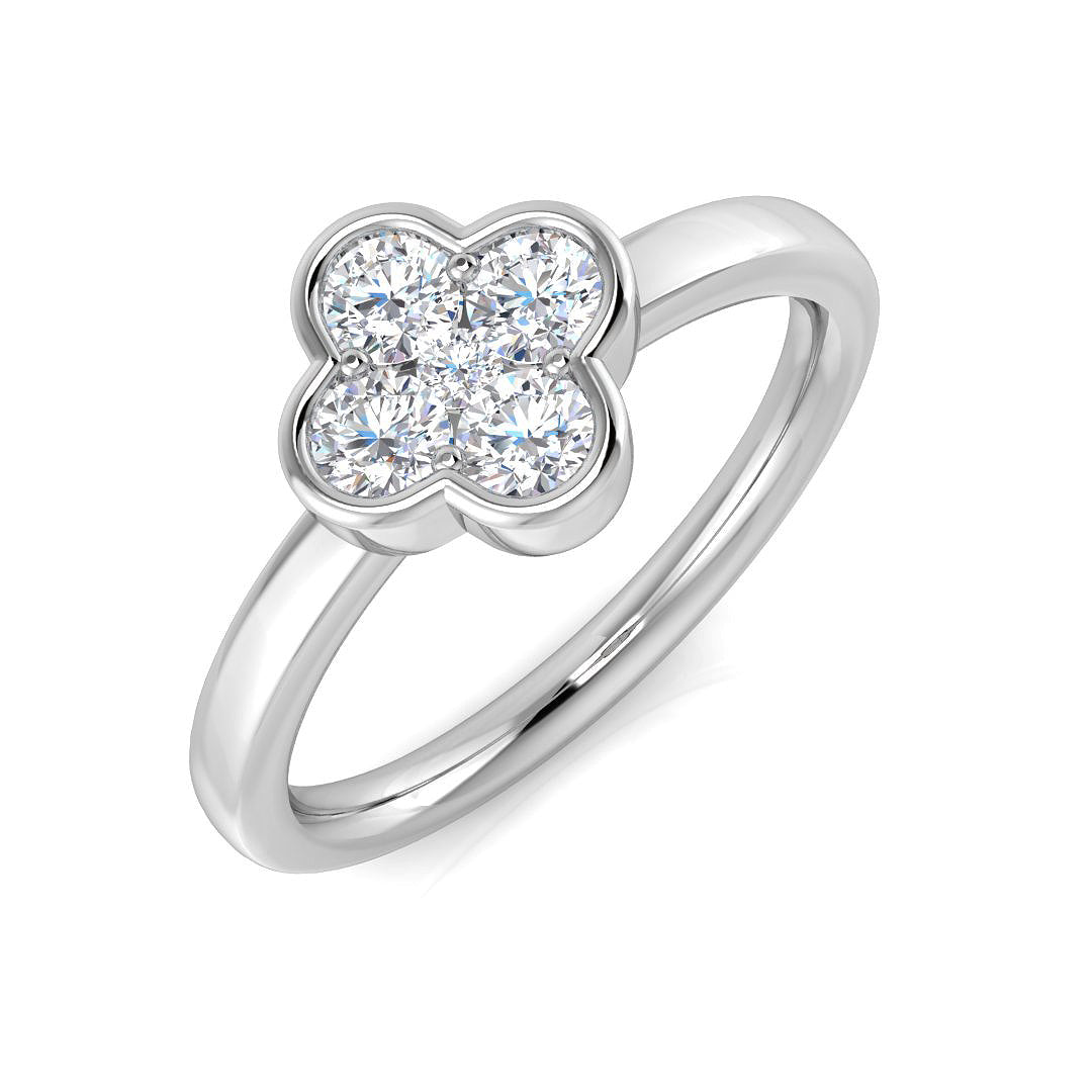 SR3309 — Ring - 9k White Gold