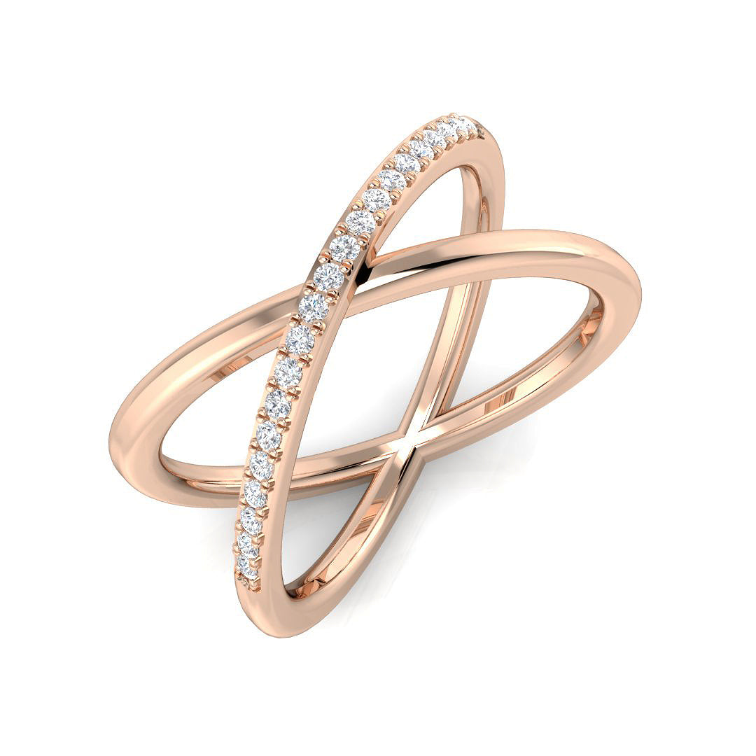 SR3312 — Ring - 9k Rose Gold
