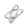 SR3312 — Ring - 9k White Gold