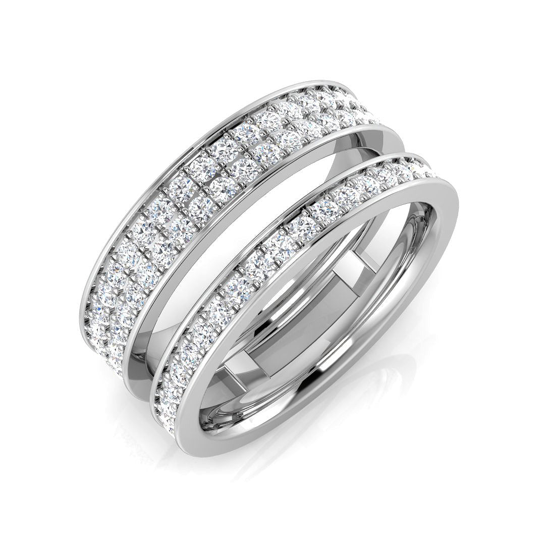 SR3313 — Ring - 9k White Gold