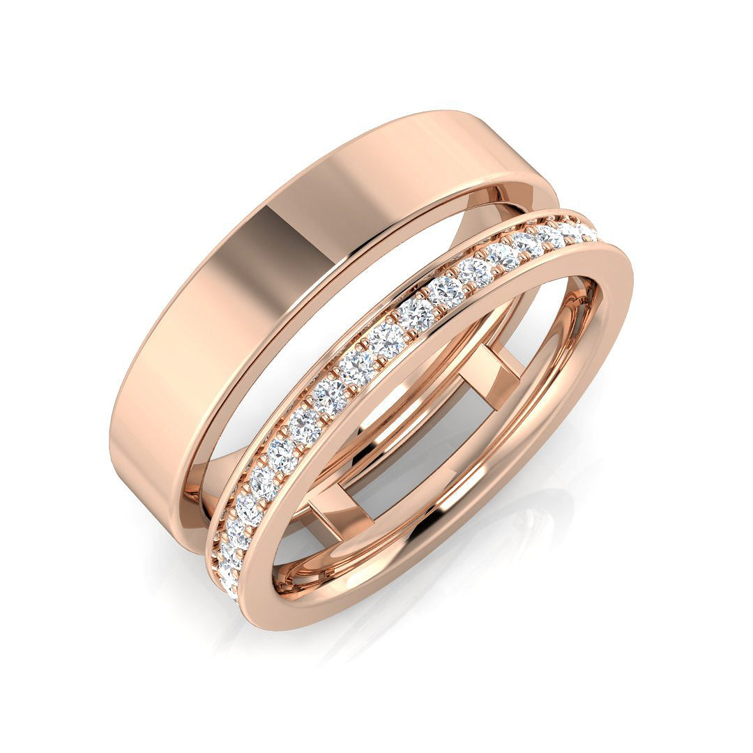 SR3314 — Ring - 9k Rose Gold