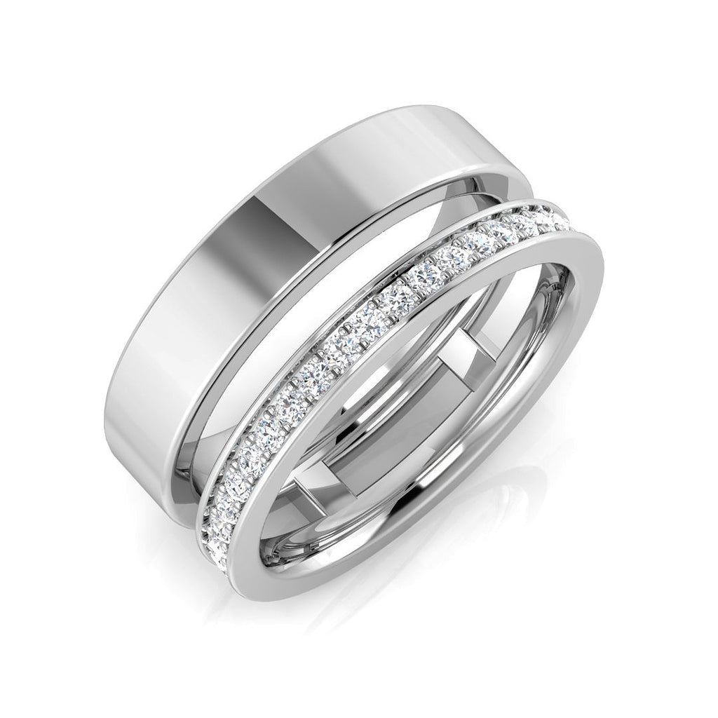 SR3314 — Ring - 9k White Gold