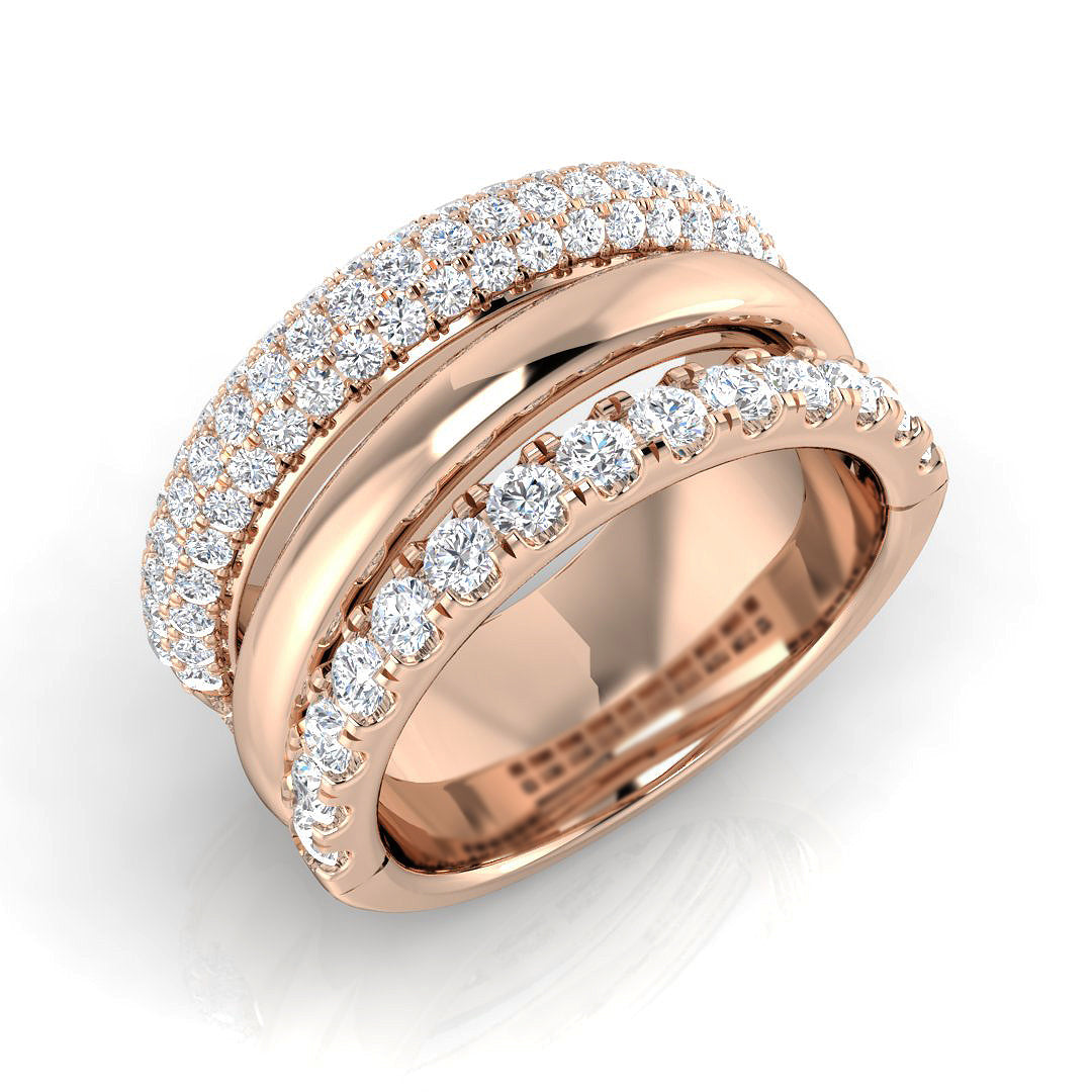 SR3319 — Ring - 9k Rose Gold