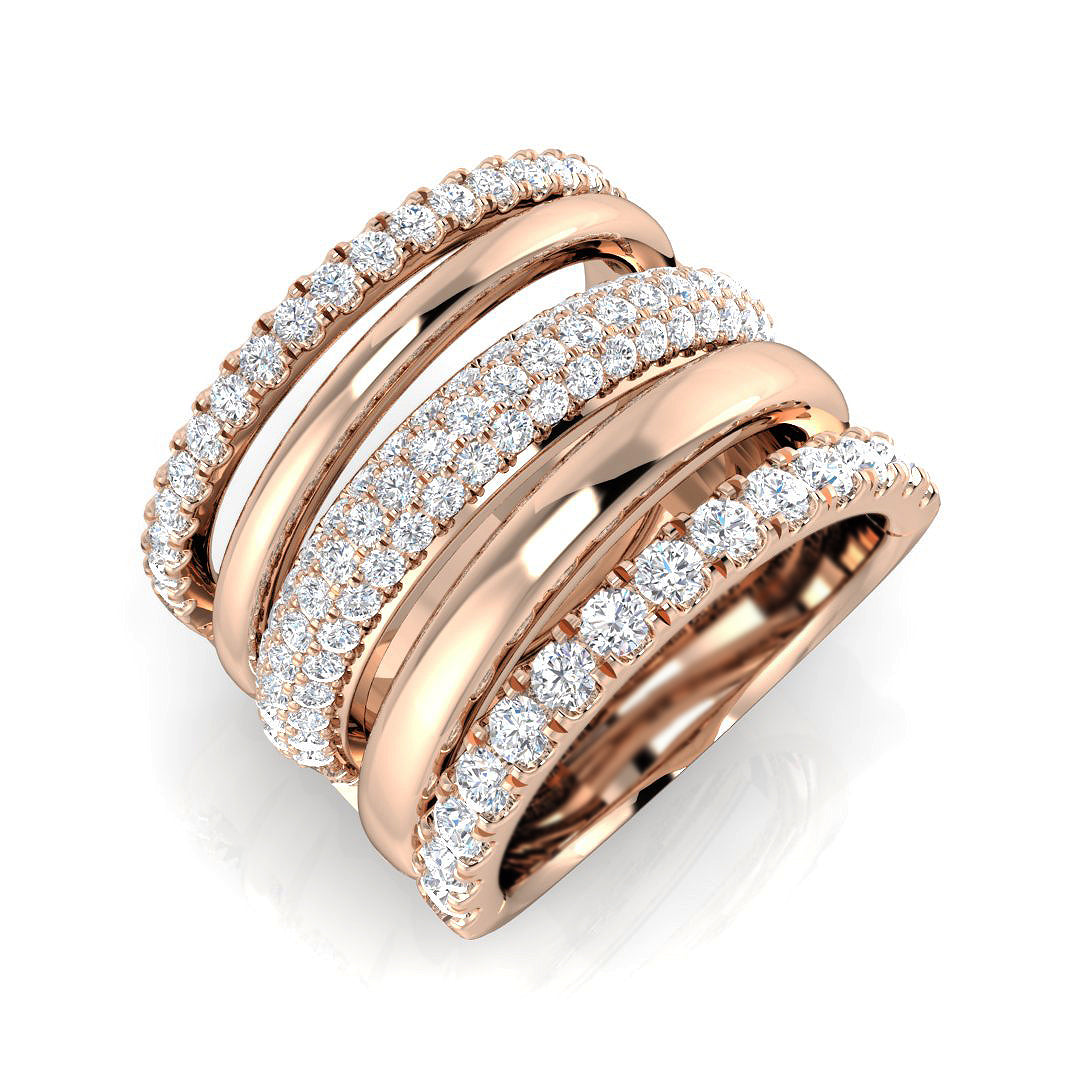 SR3320 — Ring - 9k Rose Gold