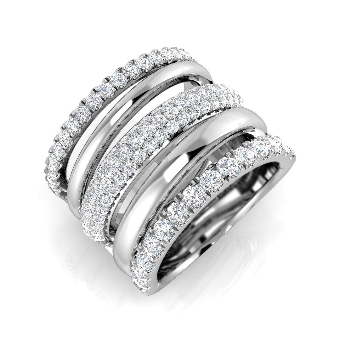 SR3320 — Ring - 9k White Gold