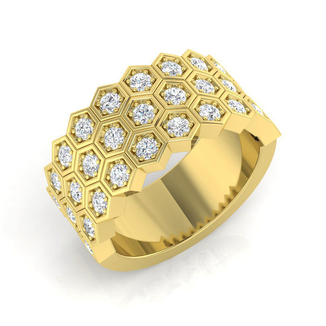 SR3322 — Ring - 9k Yellow Gold