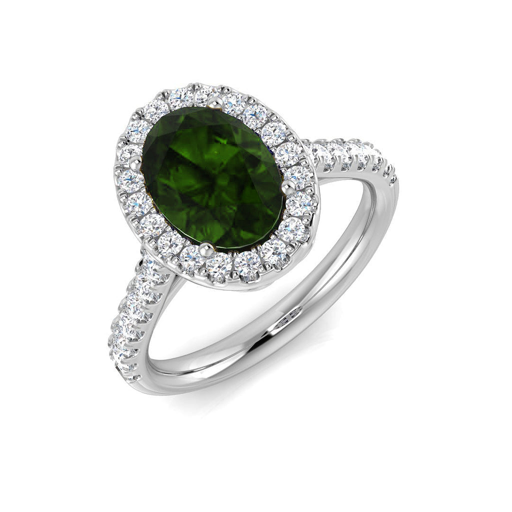 SR332A — Ring - 9k White Gold