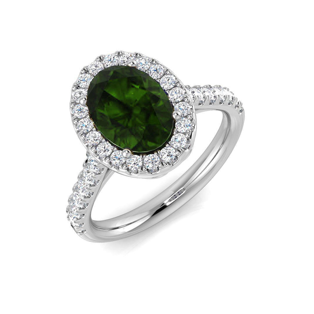 SR332A — Ring - 9k White Gold