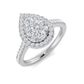 SR3343 — Ring - 9k White Gold