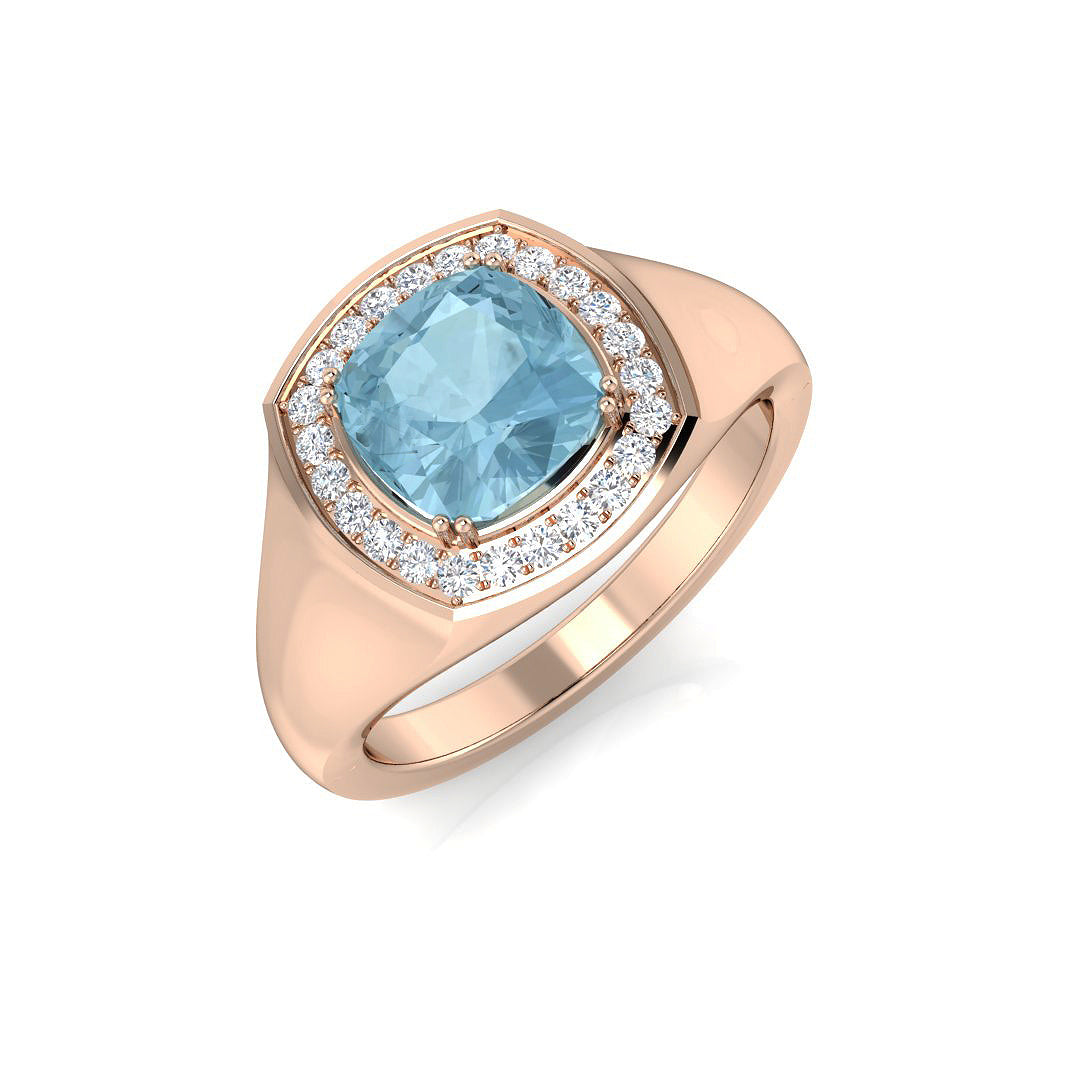 SR3348 — Ring - 9k Rose Gold