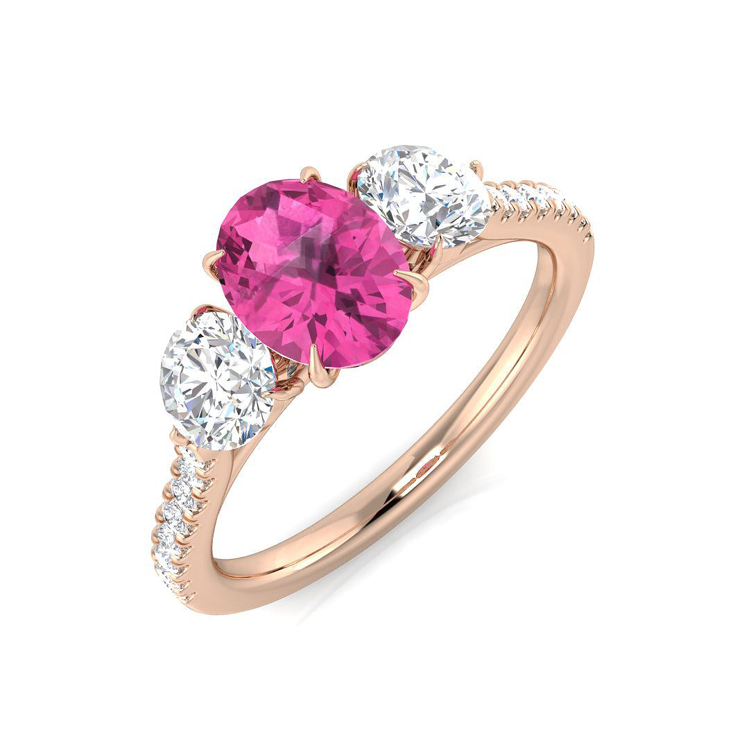 SR3357 — Ring - 9k Rose Gold