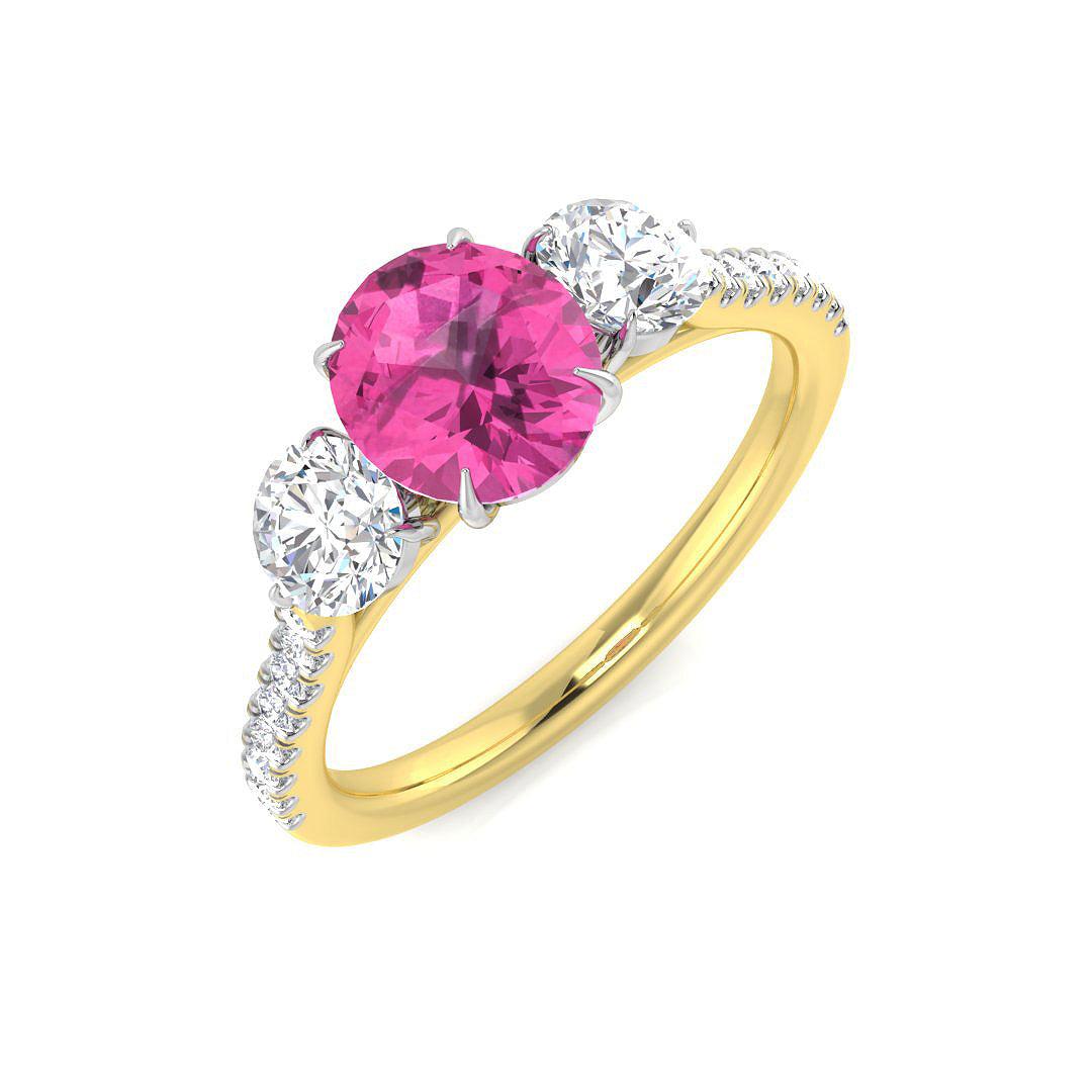 SR3358 — Ring - 18k Two Tone