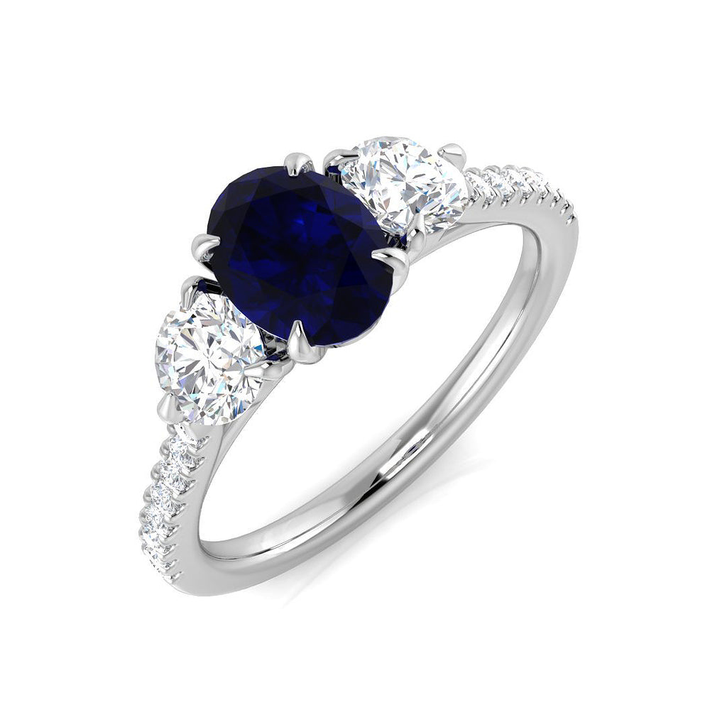 SR3369 — Ring - 9k White Gold