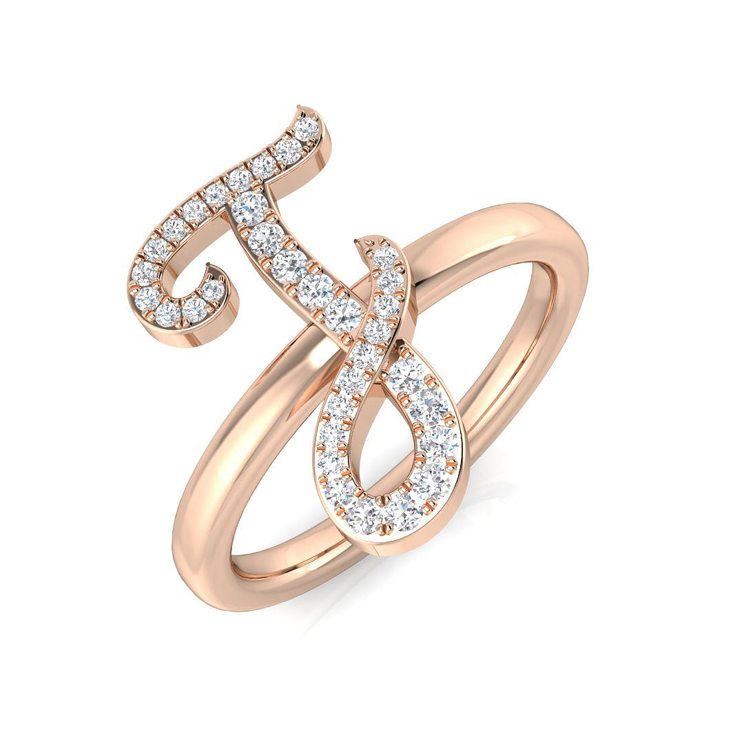 SR3372-J — Ring - 9k Rose Gold