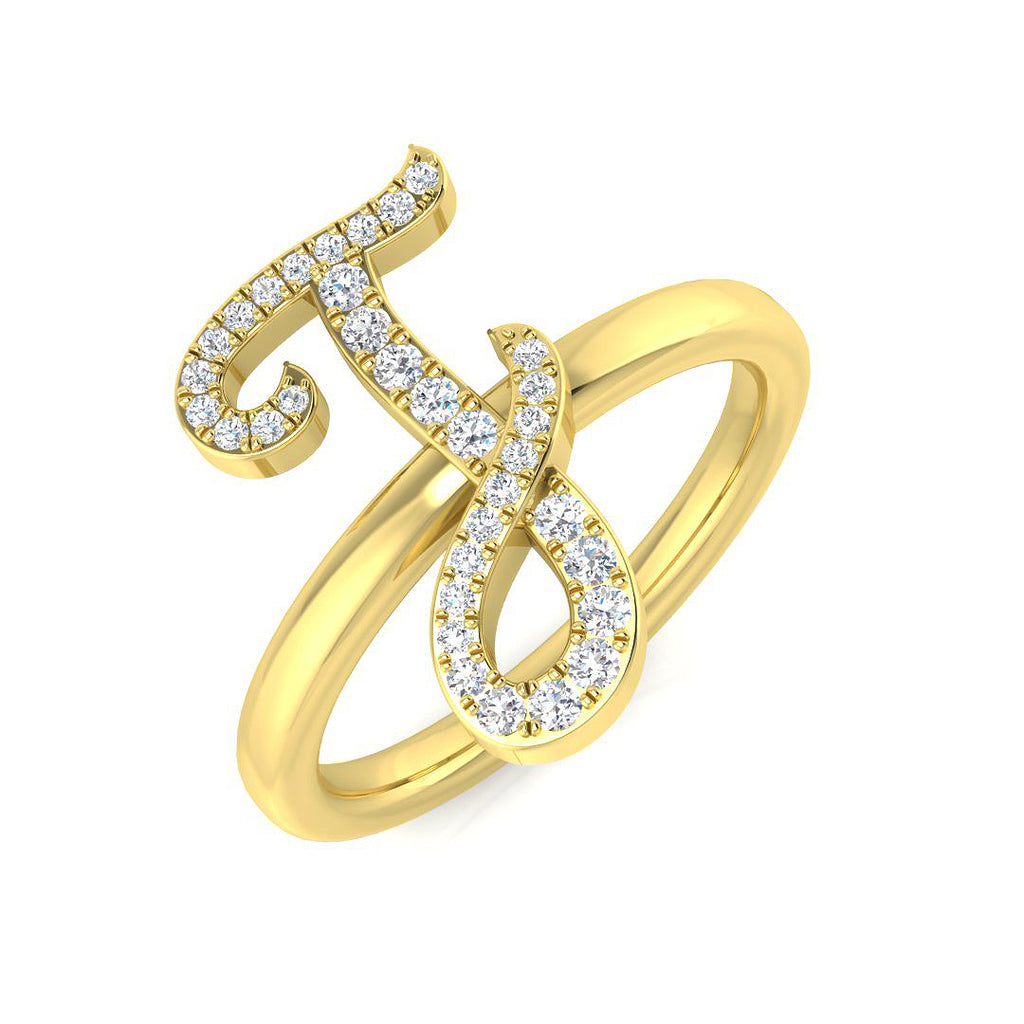 SR3372-J — Ring - 9k Yellow Gold