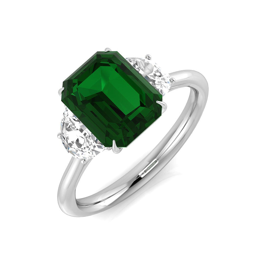 SR3380 — Ring - 9k White Gold