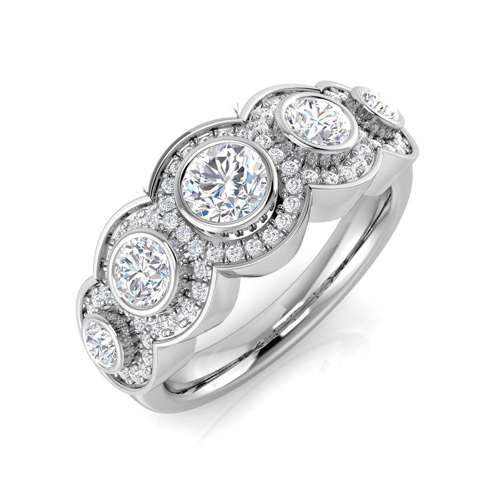 SR3384 — Ring - 9k White Gold