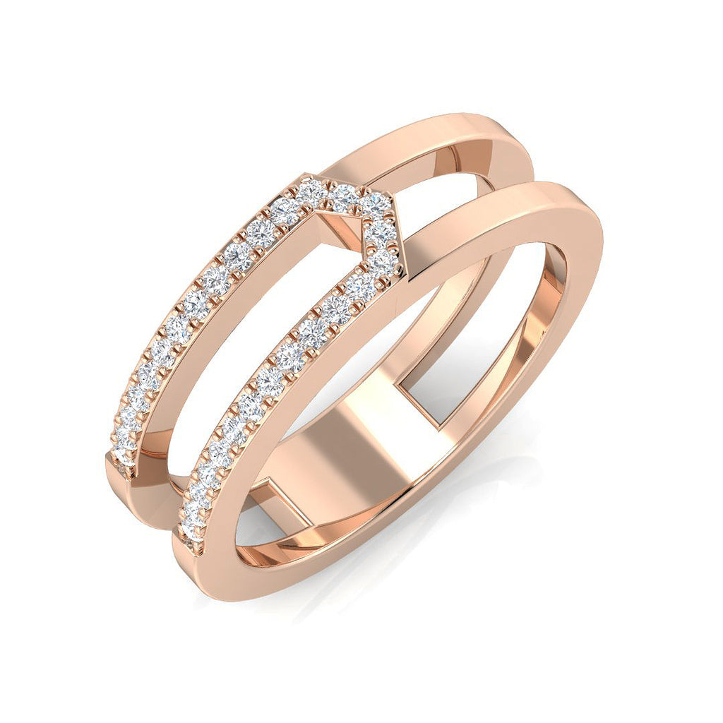 SR3388 — Ring - 9k Rose Gold