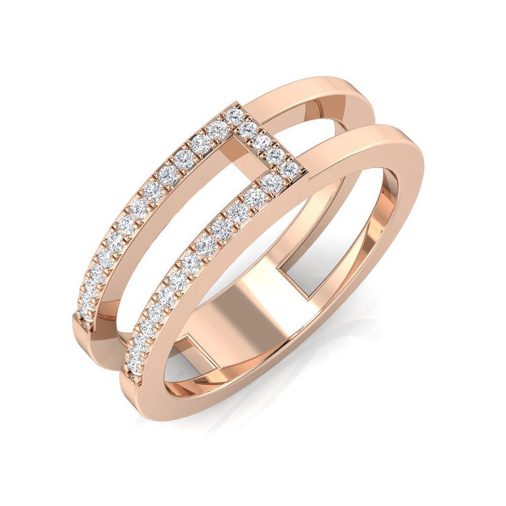 SR3390 — Ring - 9k Rose Gold
