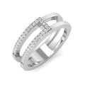 SR3390 — Ring - 9k White Gold