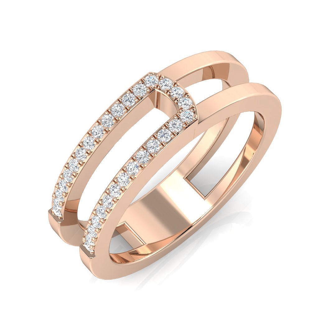 SR3391 — Ring - 9k Rose Gold