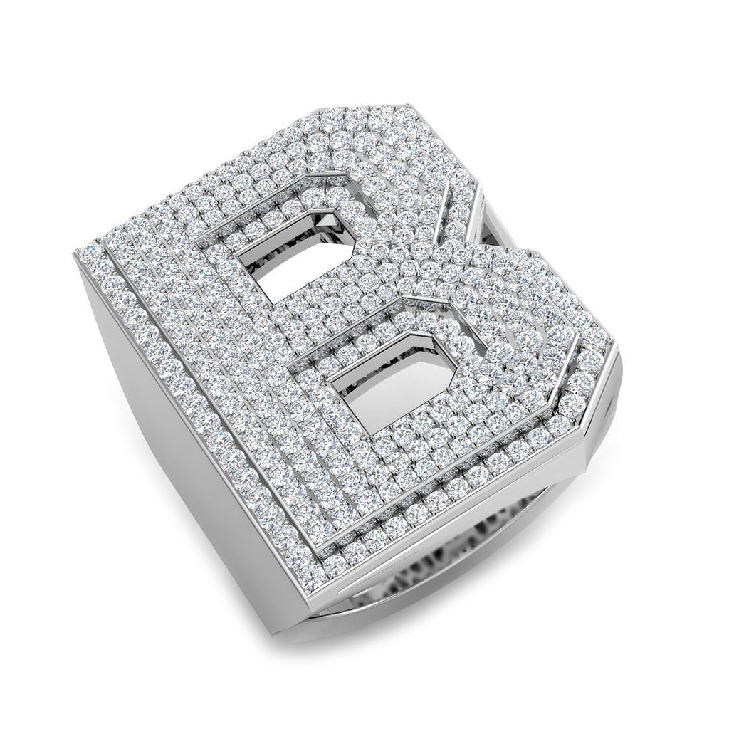 SR3392-B — Ring - 9k White Gold