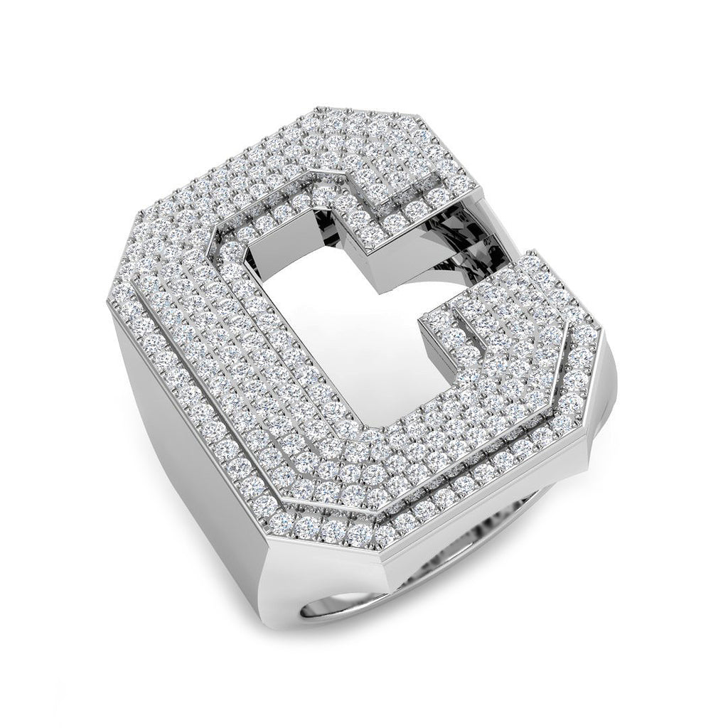 SR3392-C — Ring - 9k White Gold