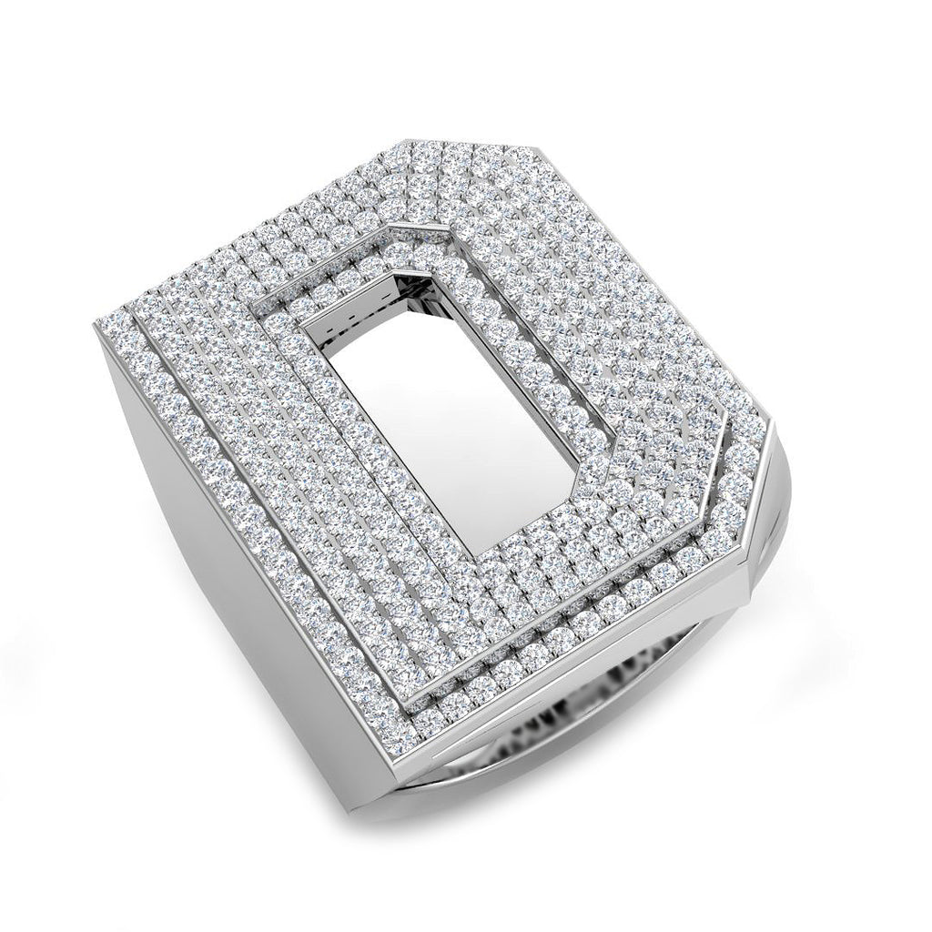 SR3392-D — Ring - 9k White Gold