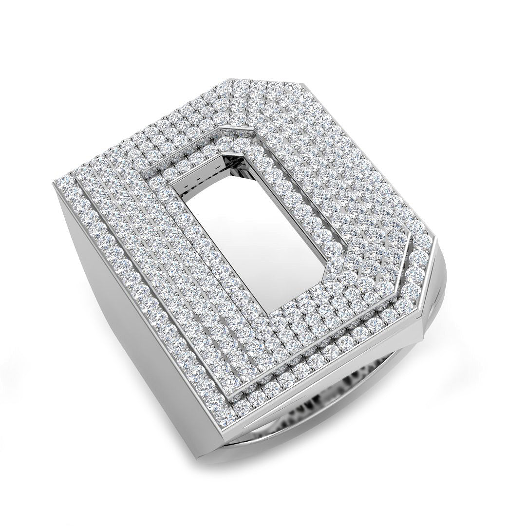 SR3392-D — Ring - 9k White Gold
