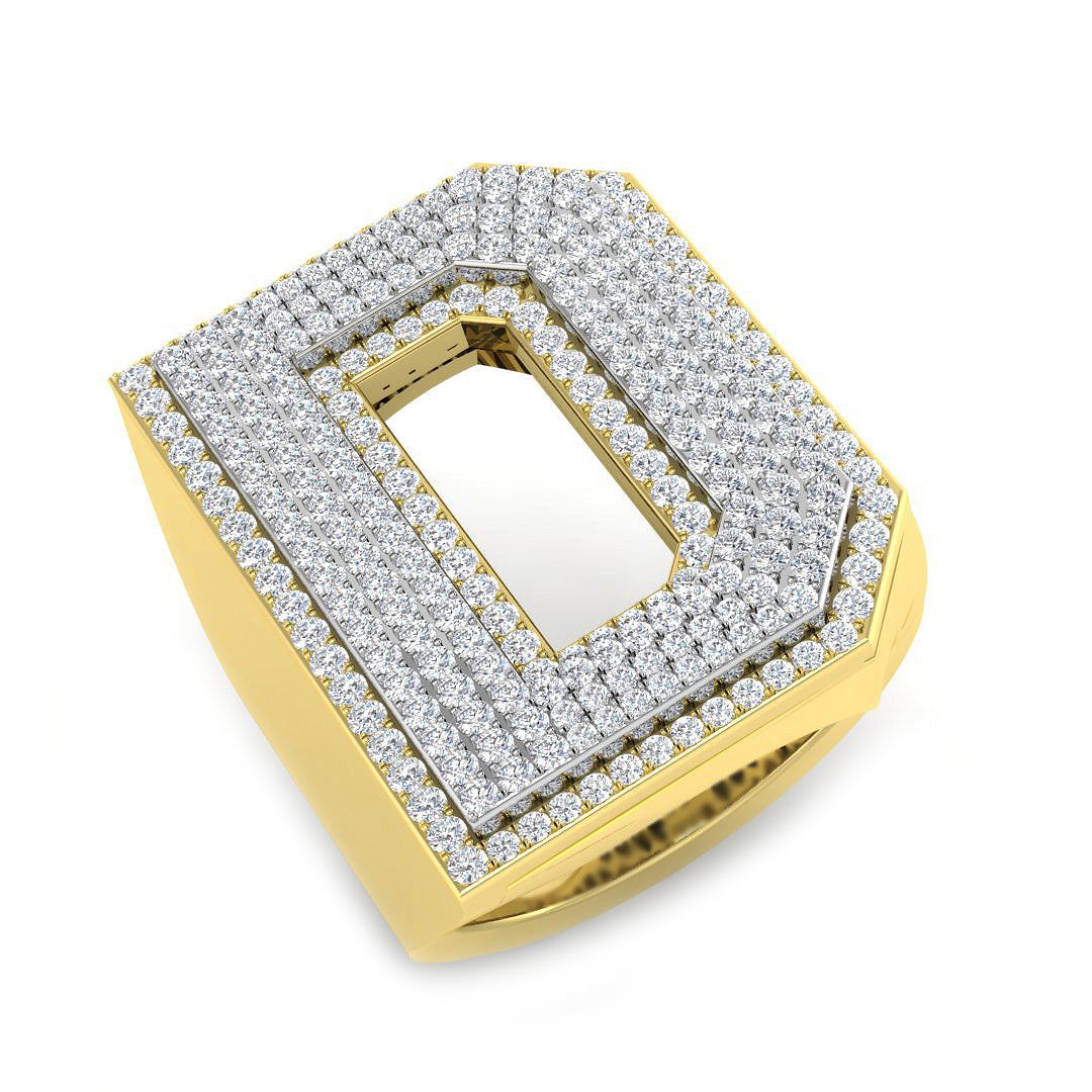 SR3392-D — Ring - 9k Two Tone