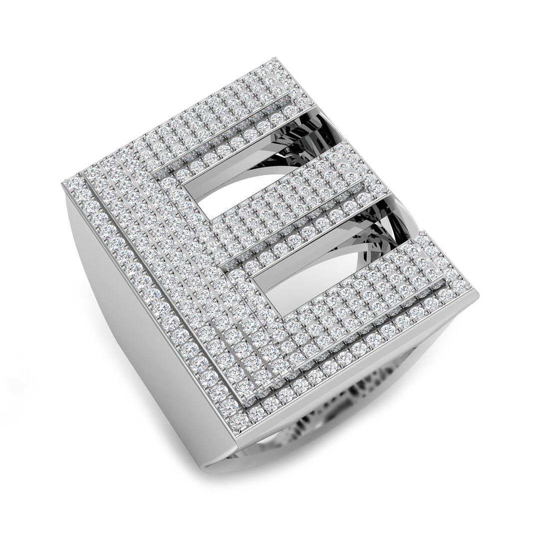 SR3392-E — Ring - 9k White Gold