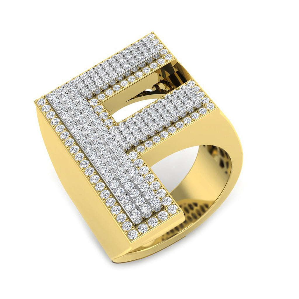 SR3392-F — Ring - 9k Two Tone