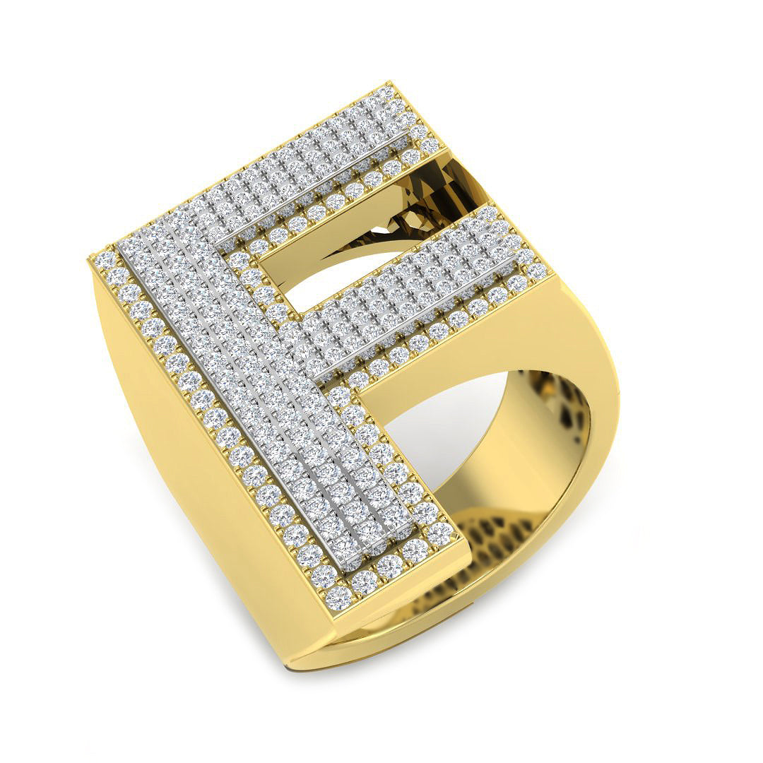 SR3392-F — Ring - 9k Two Tone