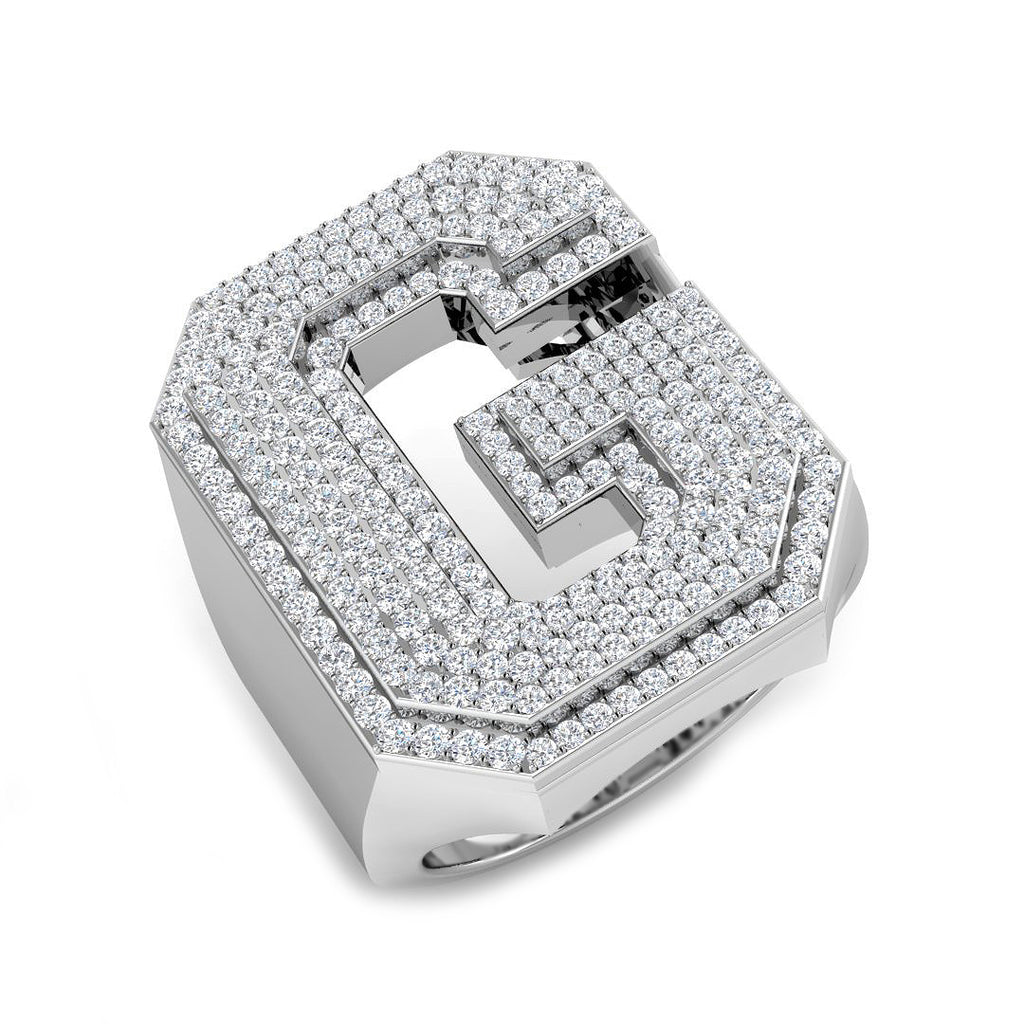 SR3392-G — Ring - 9k White Gold