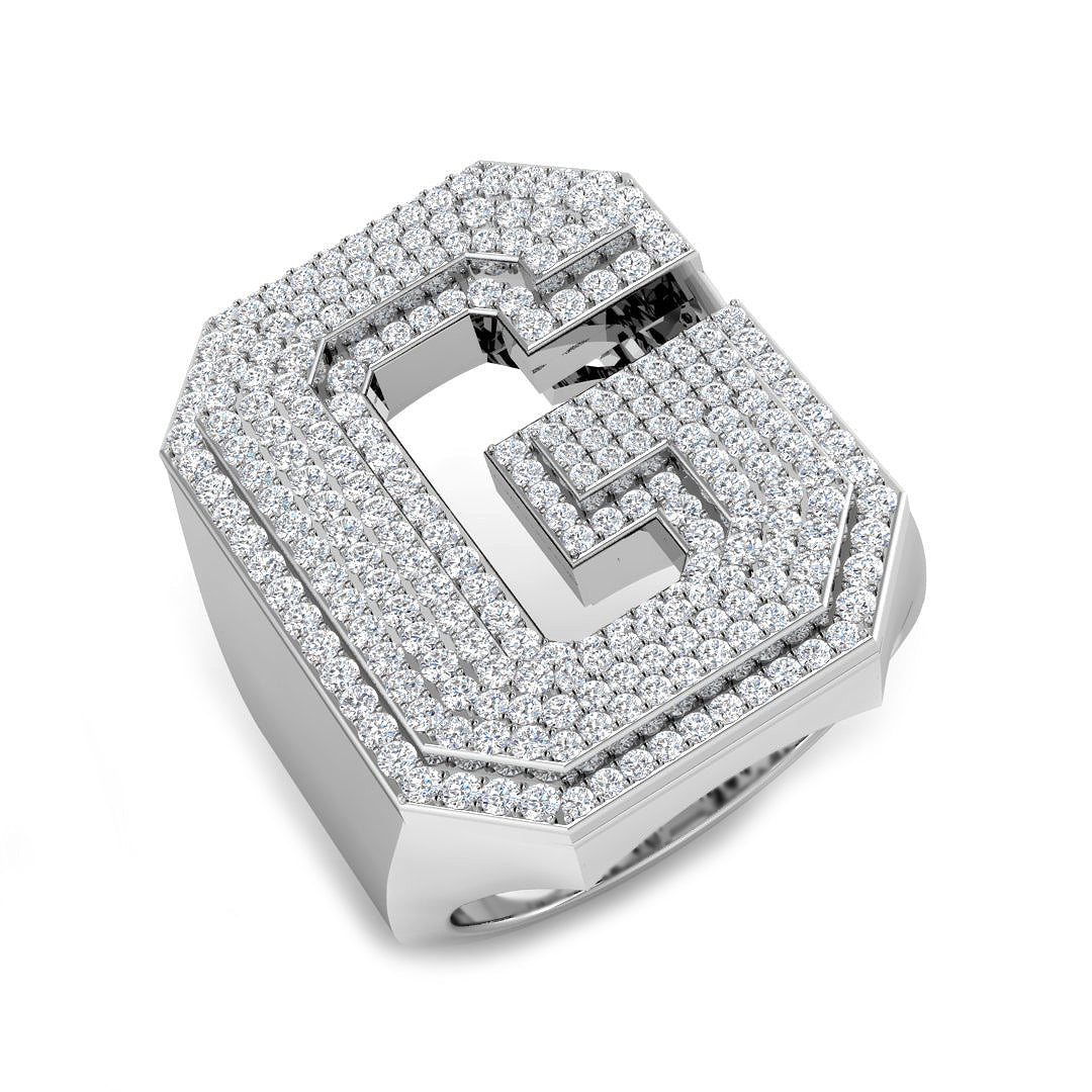 SR3392-G — Ring - 9k White Gold
