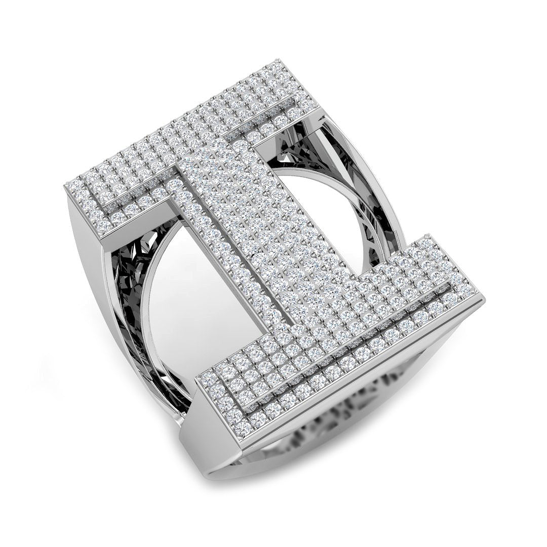 SR3392-I — Ring - 9k White Gold