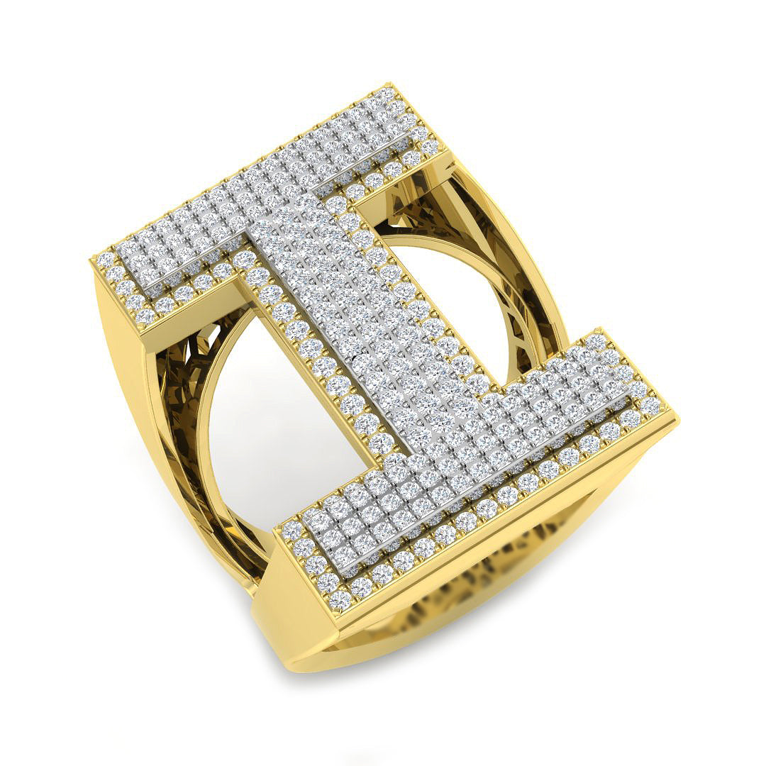 SR3392-I — Ring - 9k Two Tone
