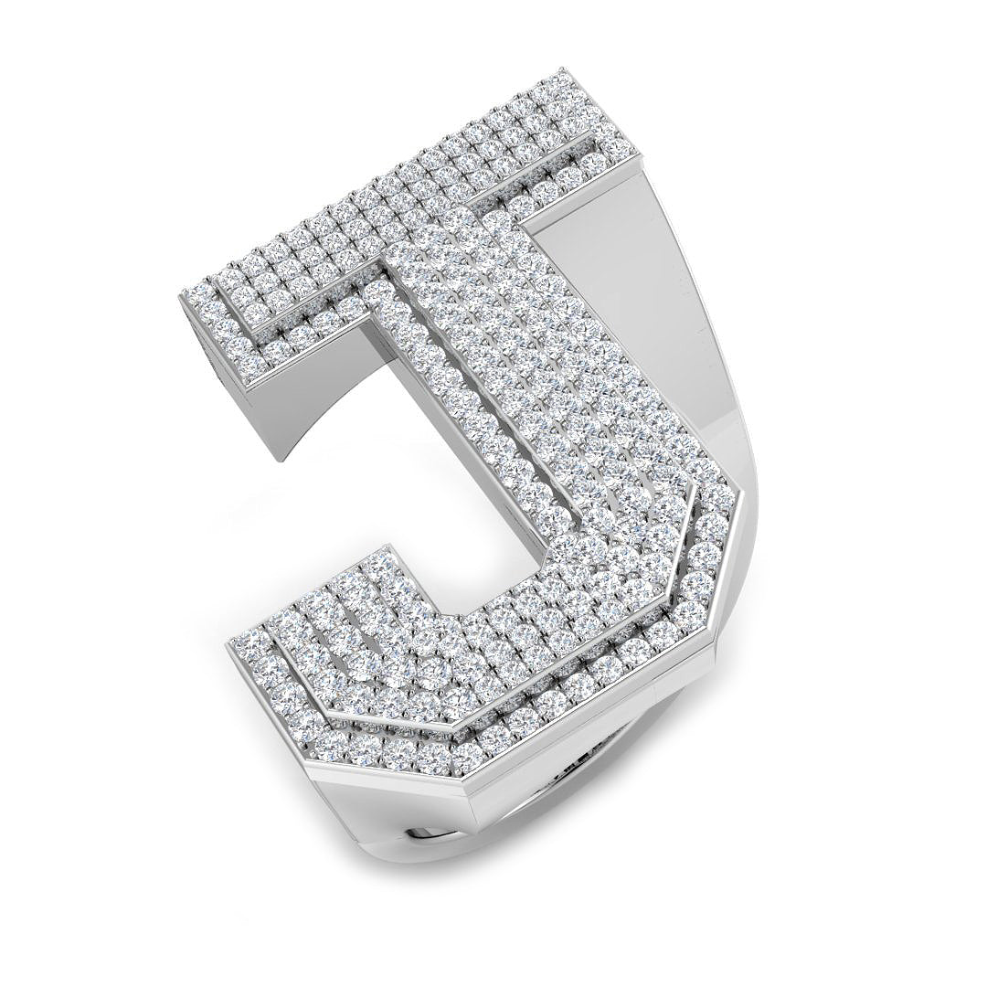 SR3392-J — Ring - 9k White Gold
