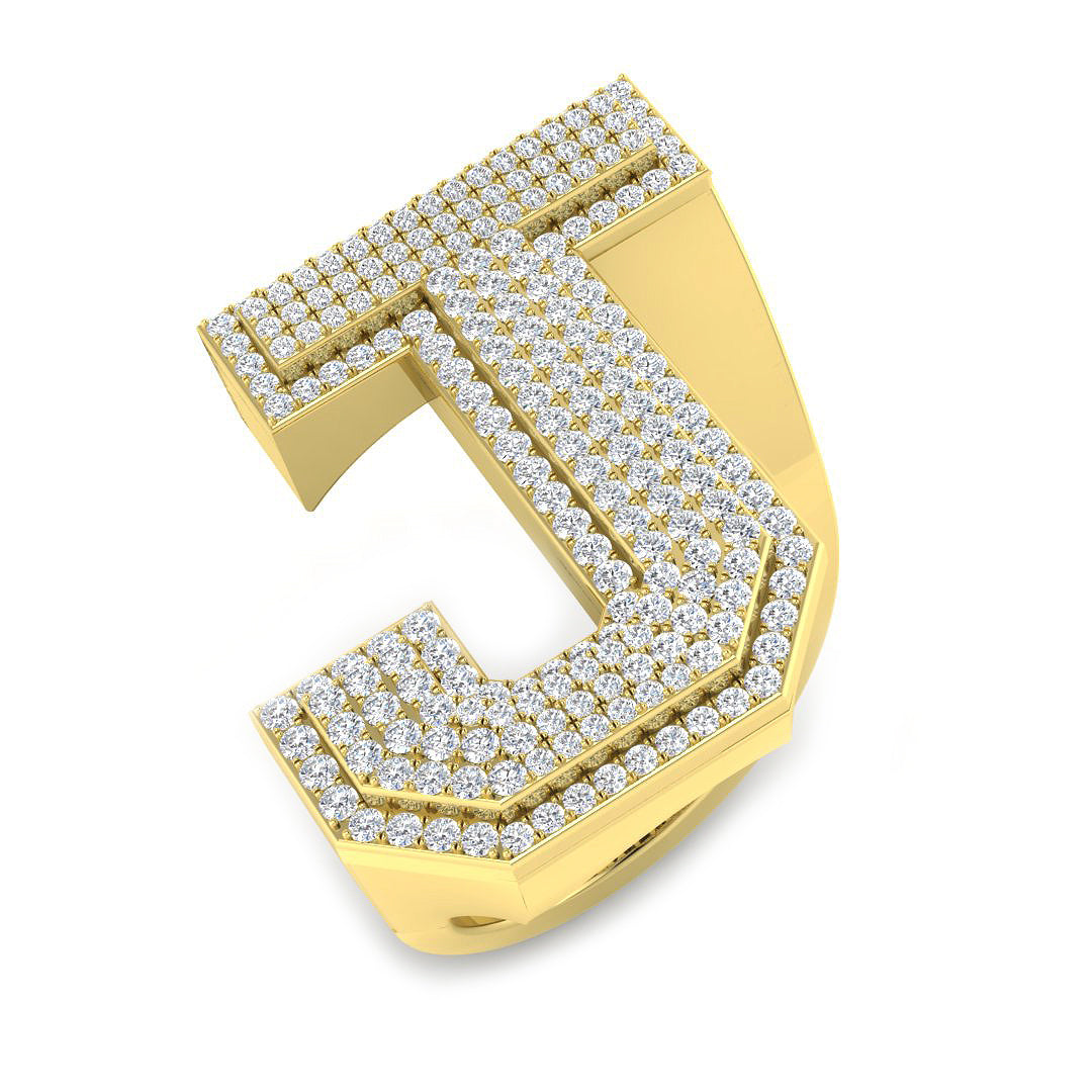 SR3392-J — Ring - 9k Yellow Gold