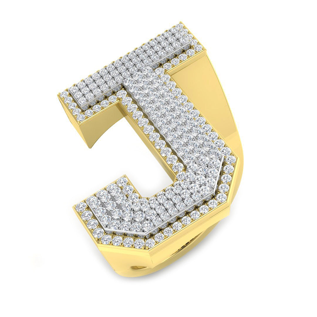 SR3392-J — Ring - 9k Two Tone
