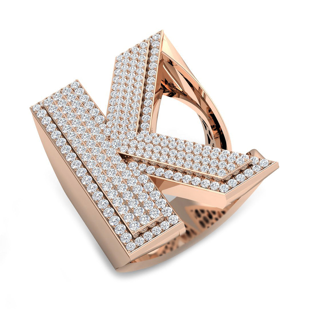 SR3392-K — Ring - 9k Rose Gold