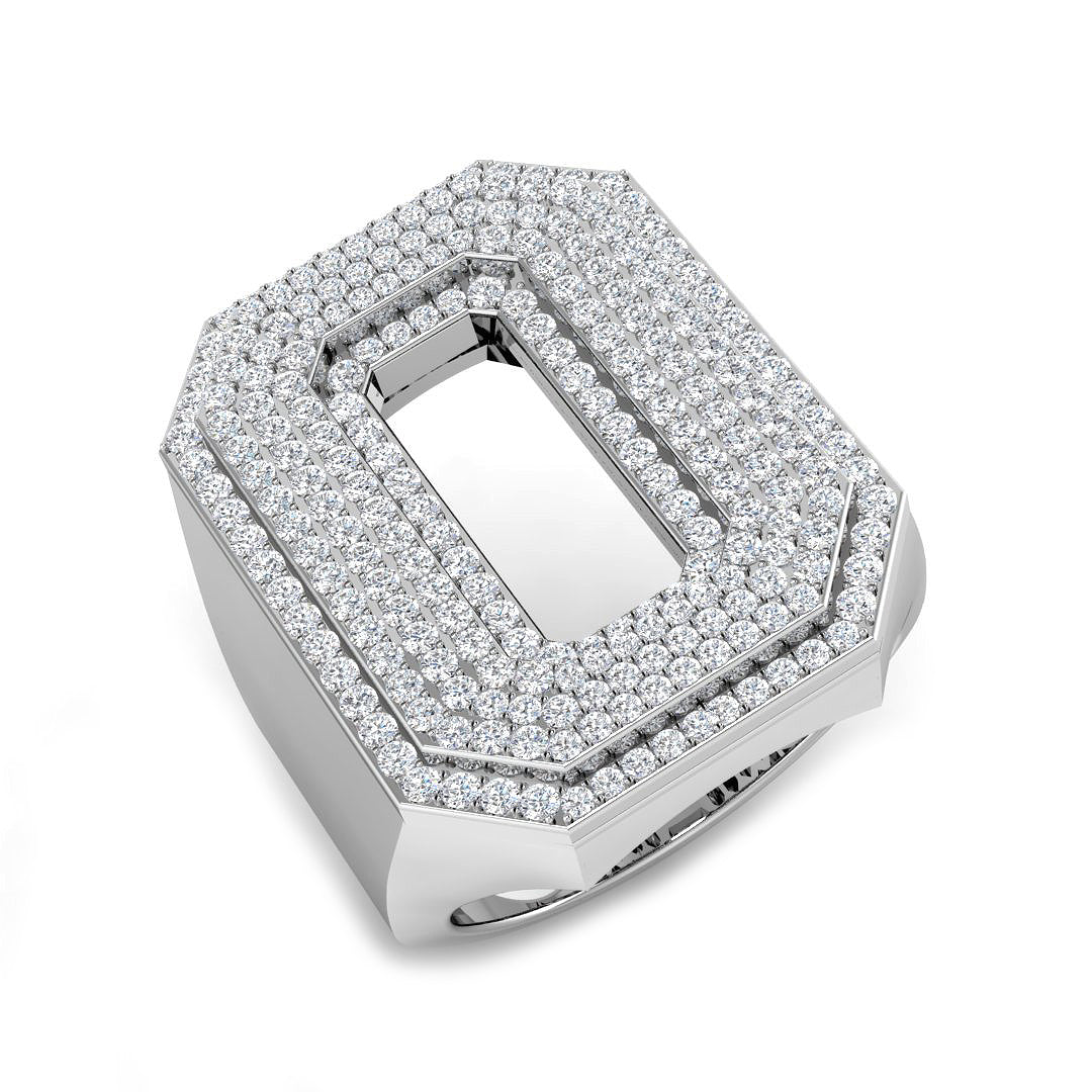 SR3392-O — Ring - 9k White Gold
