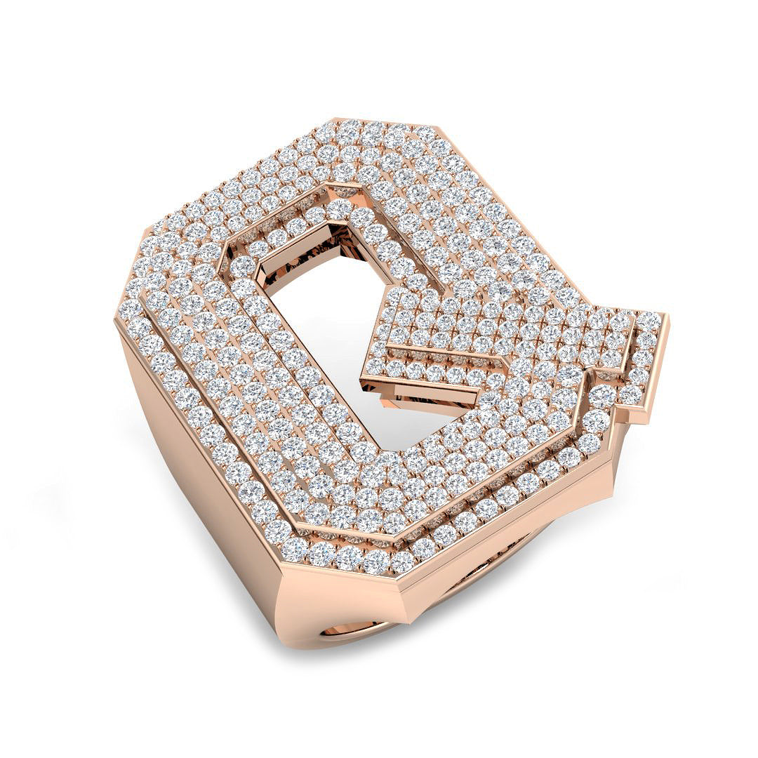 SR3392-Q — Ring - 9k Rose Gold
